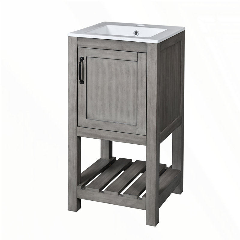 Meuble-lavabo 16 po