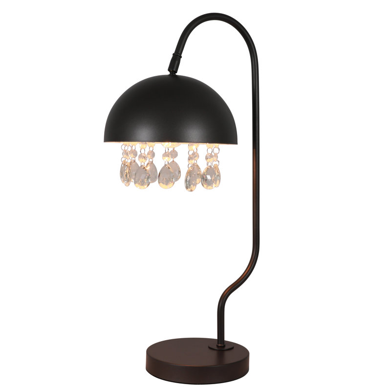 Rimmer Metal Desk Lamp, Dark Gray