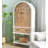 Light Luxury Large Capacity Multi-Functional Console Table