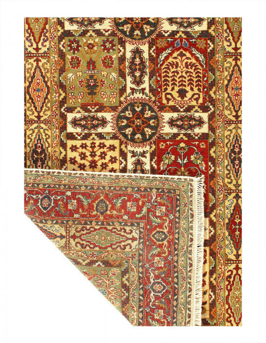 Hidemasa One-of-a-Kind Rectangle 4' x 6'3'' Hand Knotted Area Rug