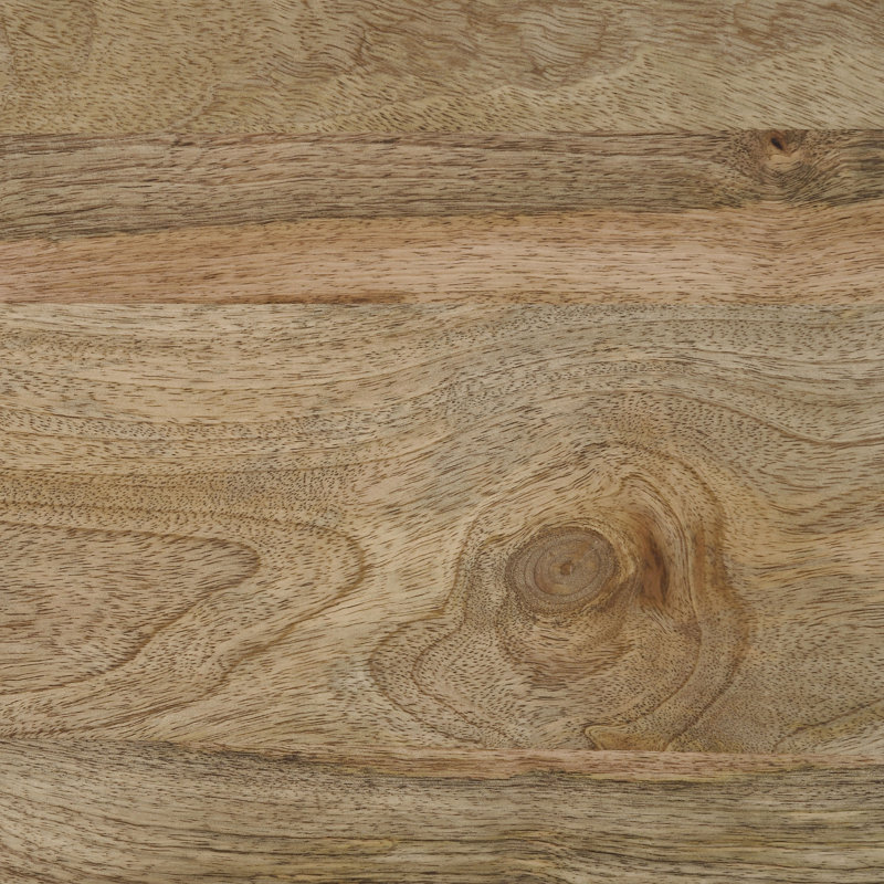 Table basse avec rangement en bois massif Graciemay
