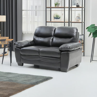 Magallanes Pearl Faux Leather 3 Piece Living Room Set