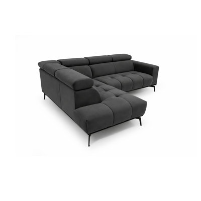 Wersal Green Upholstered Corner Sofa