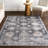Philomena Medallion SplashGuard Machine Washable Area Rug-1098285301