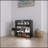 12Pairs_4 Layers Shoe Cabinet With Glass Door And Glass Layer Shoes Display Cabinet With LED Light Bluetooth Control
