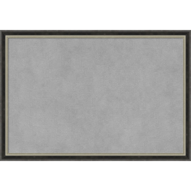 Tableau magnétique magnétique en métal, 13" H x 19" W