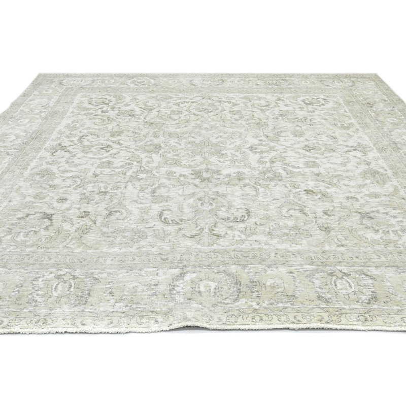 Tapis unique crème 9 pi 3 po x 9 pi 8 po Maxen Maxen