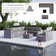 Yasmina 9-Piece Rattan Sectional Seating Group with Cushions And Tempered Glass Table