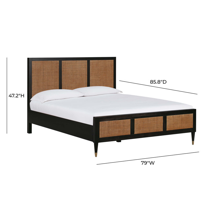 Sierra Noir King Size Bed, Super King (6')