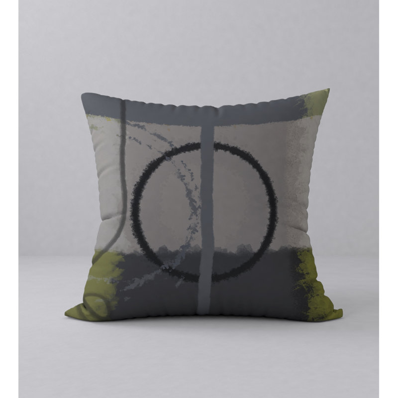 Reversible Throw Pillow, 24" x 24"