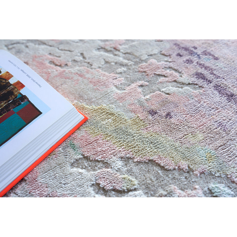 Floor Art Abstract Area Rug, Rectangle 4' x 6'