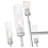 Granton Brushed Nickel 9 Light Chandelier-123223046