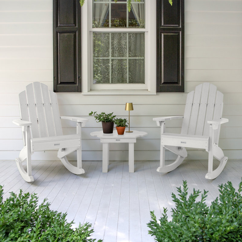 Chaise berçante Anette Classic, Blanc