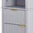 68" H Tall Bathroom Storage Cabinet With  Adjustable Shelves And One Drawer & Door, Storage Cabinet For Bathroom, Living Room, Entryway & Kitchen, Gray-1380714856