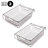 Stackable Metal Storage Baskets (Set of 2)-666800547-666800550