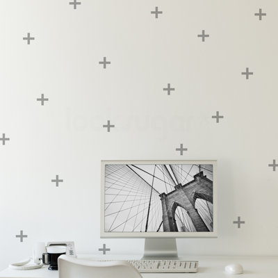 Adhésif décoratif croix suisse