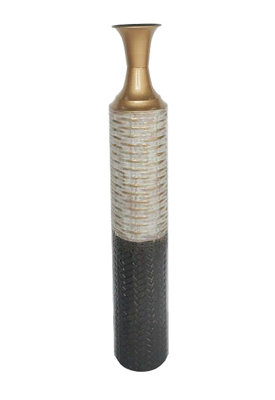Valeriea Metal Floor Vase