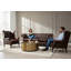 Chesterfield 3 Seater Sofa + 2 X Queen Anne Chairs Leather Sofa Suite Offer-669461641