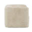 Fauteuil beige pivotant sable - Coussins serrés pour plus de confort et d'élégance