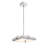 1 light Pendant in Chrome and nickel