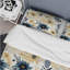 Blue And White Coastal Retreat Seashells - Ensemble de housse de couette à motif floral-340917528