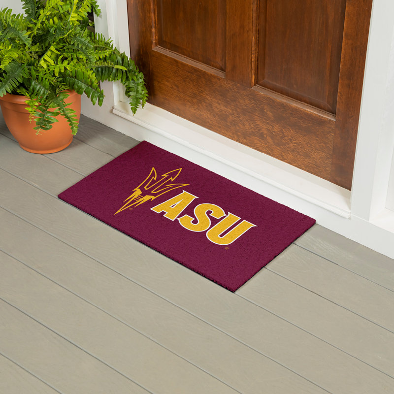 Tapis polychrome en PVC, 16 po x 28 po, Arizona State University