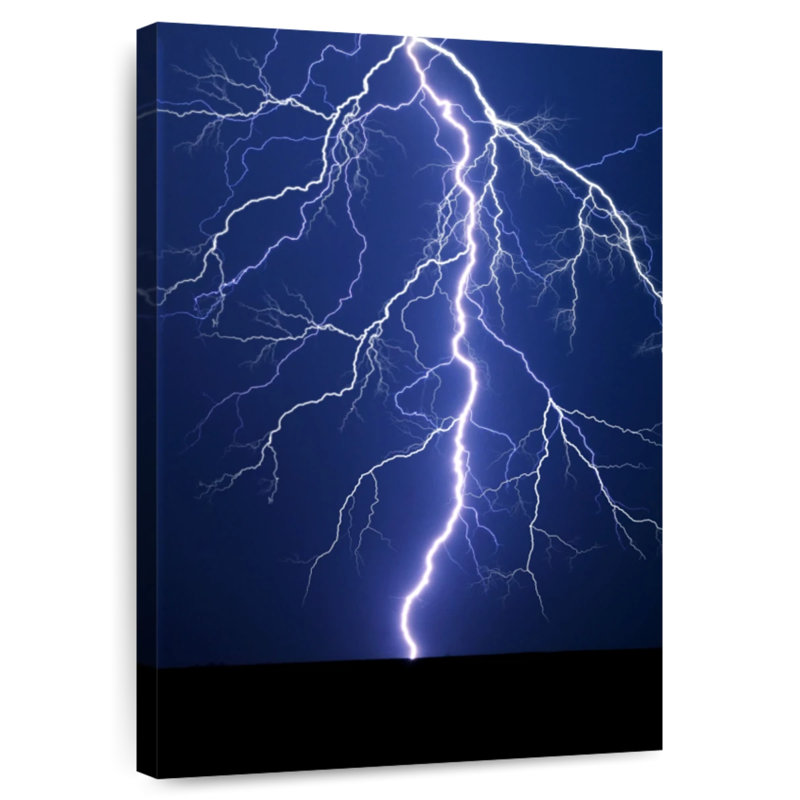 Alvord Night Lightning, 12" H x 8" W