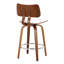 Tabouret de comptoir pivotant 26 po Brinson-1611386615