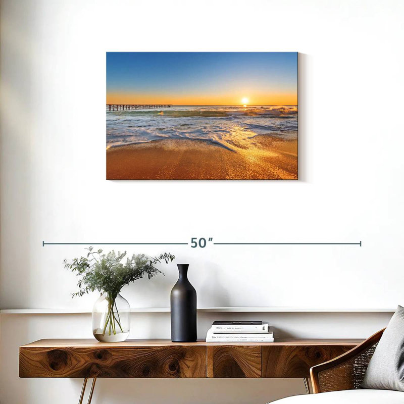 Gillard Atlantic Ocean Beach, 20" H x 30" W