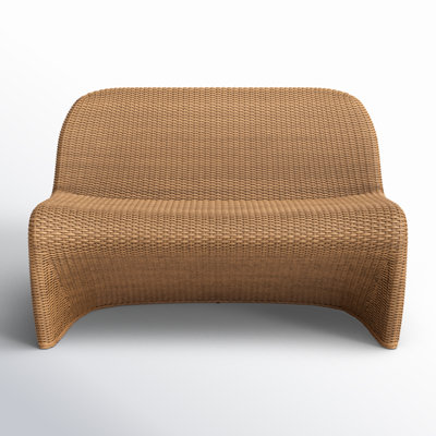 Daughtery Wicker Bench