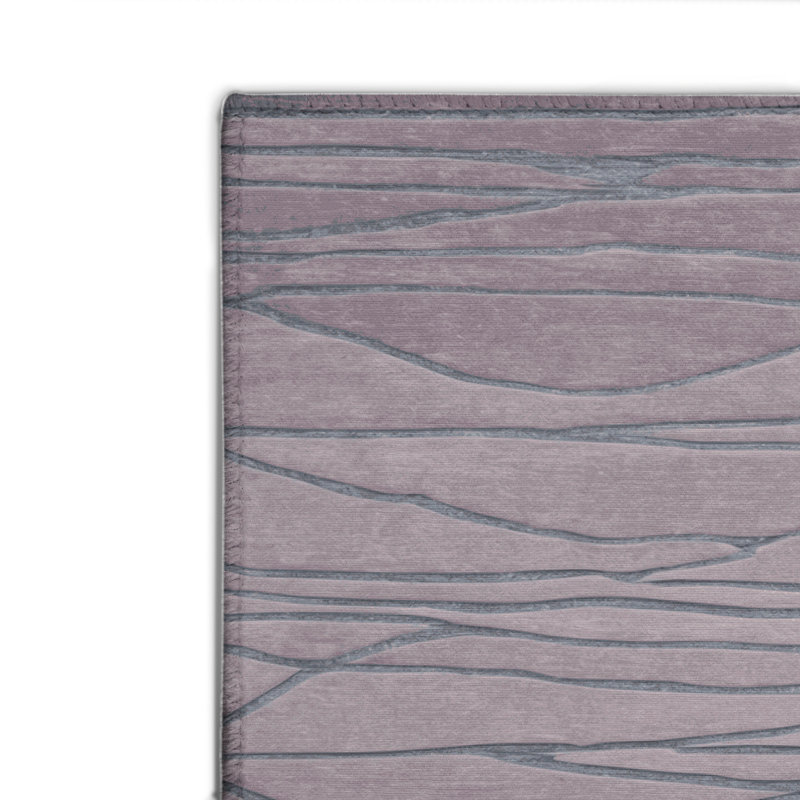 Tapis beige abstrait intérieur et extérieur, Rectangulaire 8 pi x 10 pi