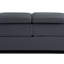Causeuse en cuir avec fauteuil inclinable Global United-1369096035
