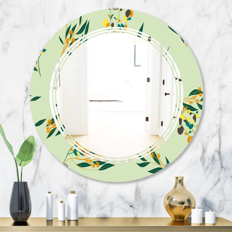 Miroir mural Triple C Eucalyptus, 31,5 po x 31,5 po