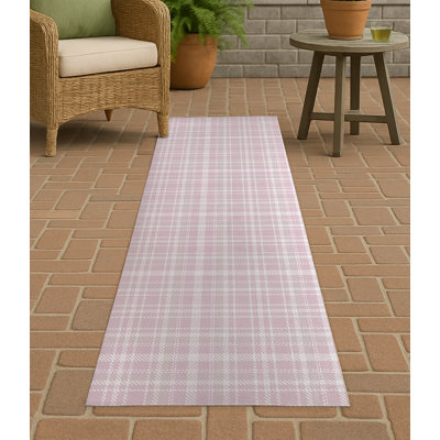 Tapis d'extérieur antidérapant Rocky Tartan
