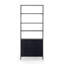 Bibliothèque standard en fer H 83 po x l 35 po Loki-88300358