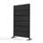 Metal Privacy Screen With Block Pattern