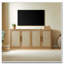 Buffet 67 po 4 portes en rotin