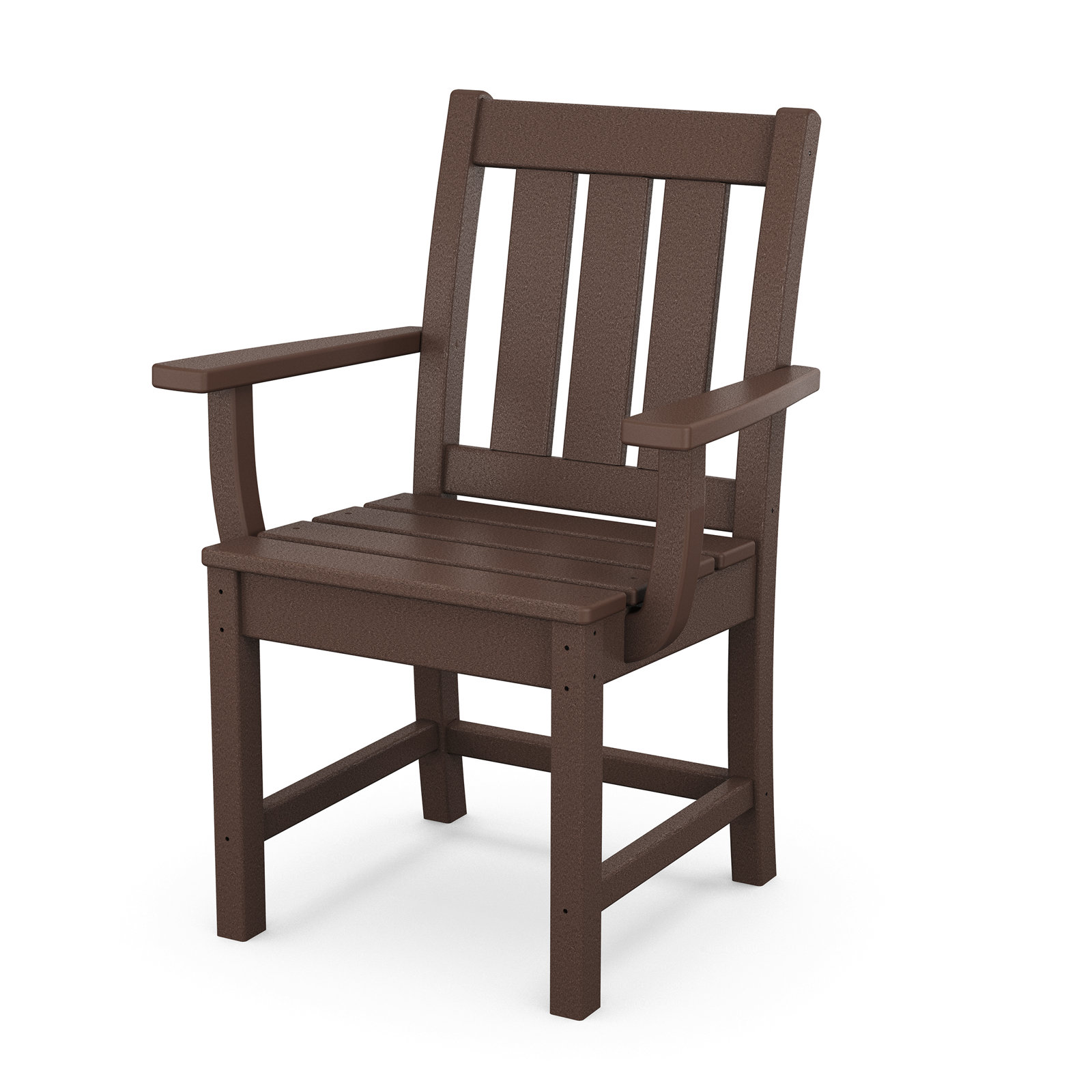 POLYWOOD® Oxford Patio Armchair, Mahogany
