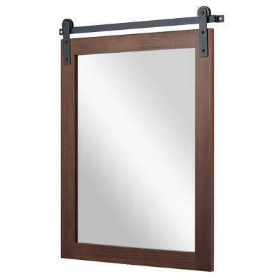 Blerta Solid Wood Frame Mirror