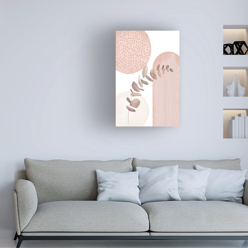 «Boho Pink 3 on Canvas» par Sally Ann Moss, reproduction