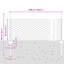 50cm H x 5000cm W Steel Fencing Kits