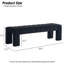 Banc rembourré l 59 po Laytona-1862488817