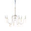 Tracy 6 - Light Candle Style Chandelier