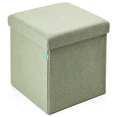 Velvet Ottoman