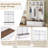 Zorindale Hall Tree Storage Cabinet - Farmhouse, Wood Grain Bench