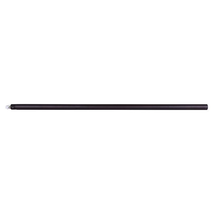 Ceiling Fan Downrod, 1" H x 36" W x 1" D, Black