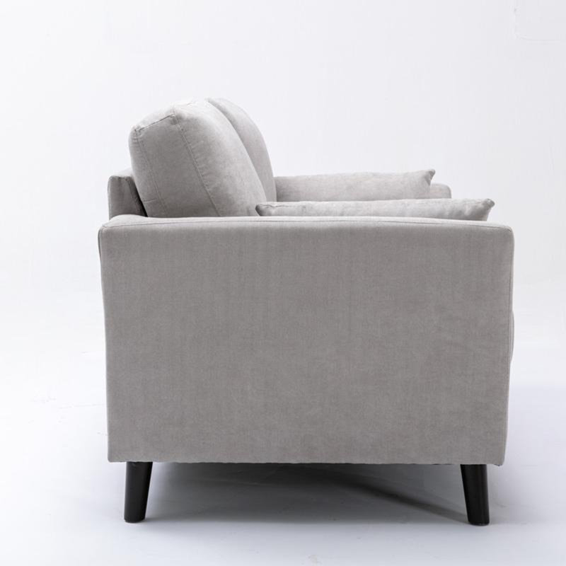 Causeuse en tissu tissé