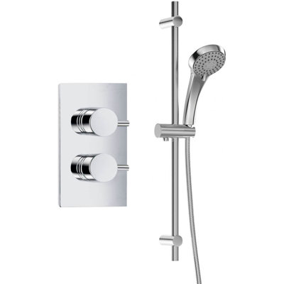  Thermostatic Shower with Slider Rail