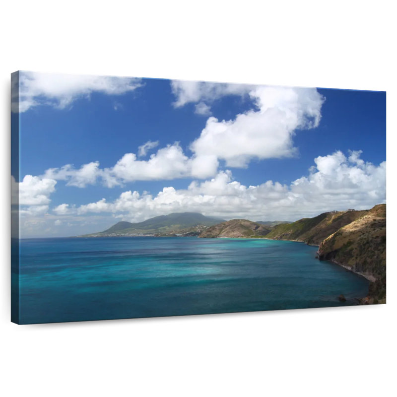 Nicci Saint Kitts Coastline, H 24 po x l 36 po