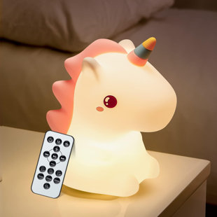 Mignonne veilleuse licorne
